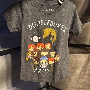 Warner Bros. Gray Harry Potter Short Sleeve Tee